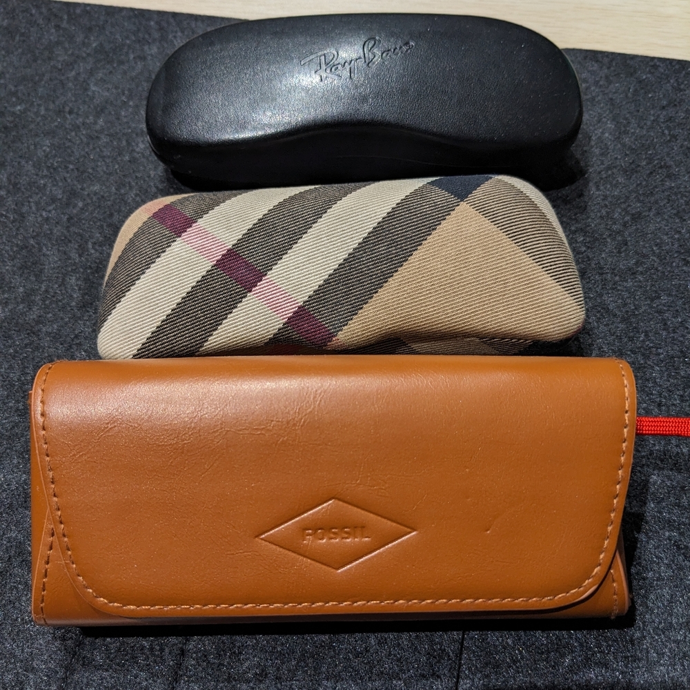 Authentic Empty Glasses Cases (bundle of 3)